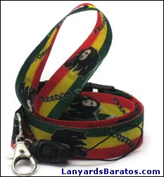 Lanyard personalizado de Bob Marley.