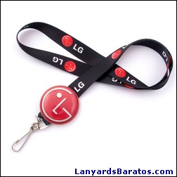 Lanyard personalizado de LG.