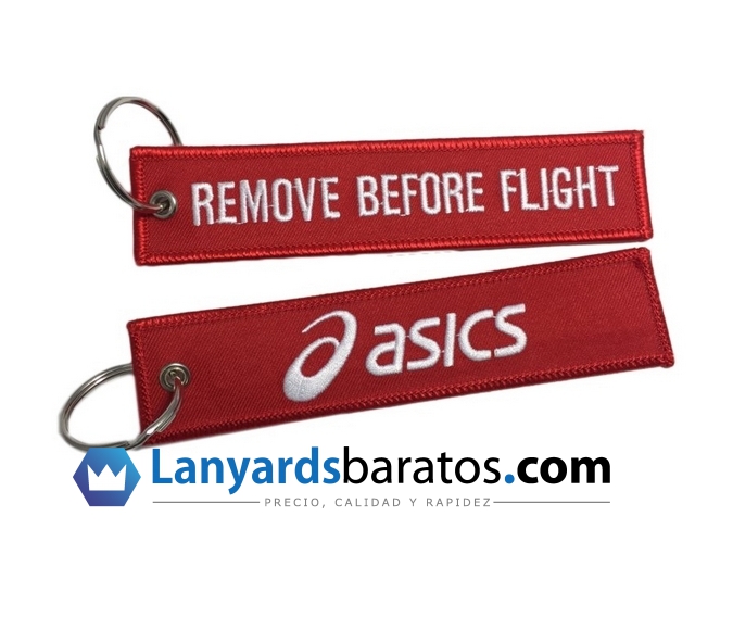 Llaveros de tela remve before flight001 Lanyardsbaratos 
