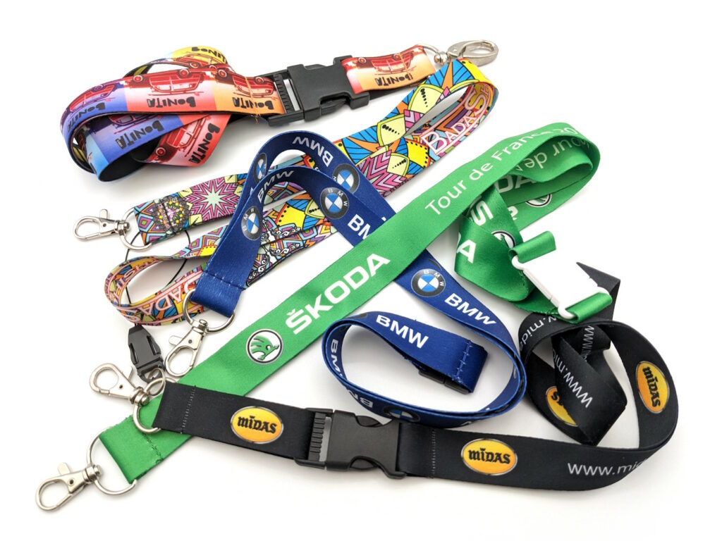 Lanyards sublimados personalizados